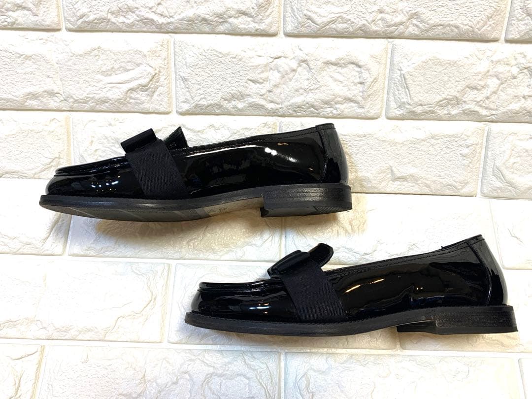 老舗Bellini ベリーニ1951ブラックローファー サイズ37 23.5cm