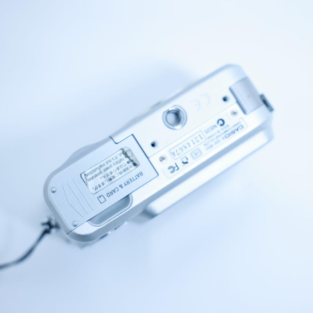 スマホ転送可 CASIOデジタルカメラ メモリーカード電池付き コンデジ