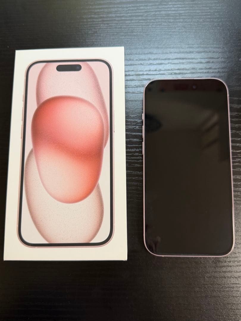 〖美品〗iPhone 15 ピンク 256GB SIMフリー