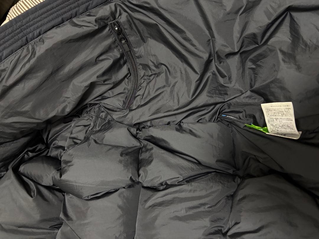 極美品GORE TEX THE NORTH FACE ブラックダウンジャケット