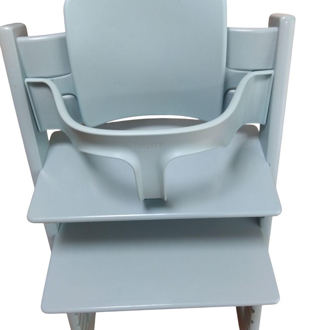 ストッケ　トリップトラップ　アクアブルー　SN4　ベビーセット付