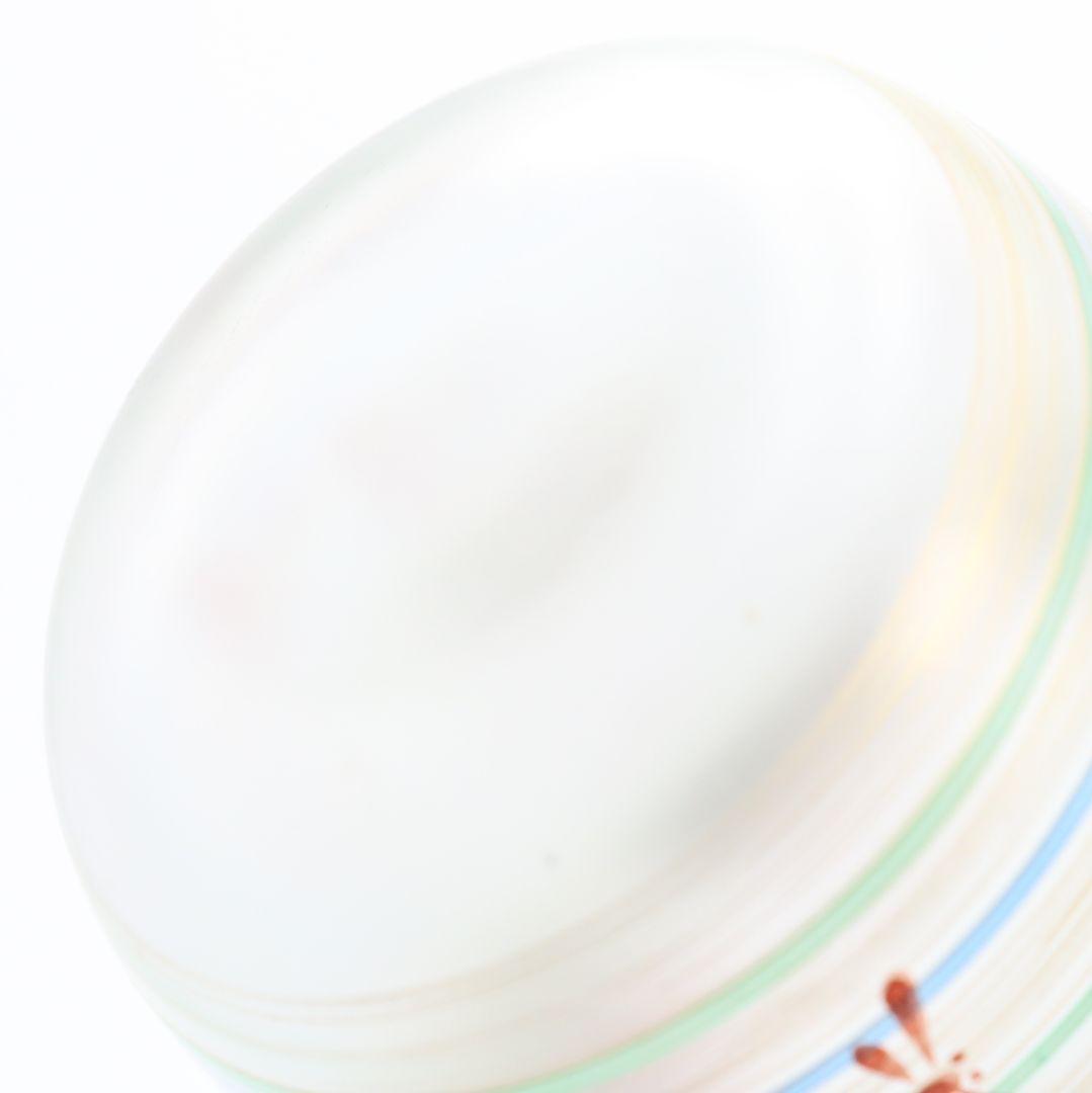 水崎長寿作 義山 独楽蜻蛉 棗 ガラス 硝子 茶道具 共箱共布　V988